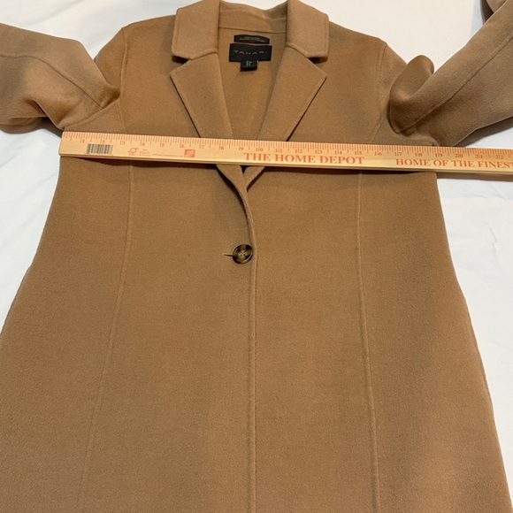 Tahari Wool&Cashmere Blend Camel Coat size S - Picture 3 of 9